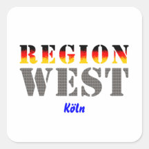 Region West - Köln Aufkleber
