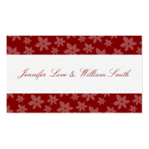 Register Profile Card For Events And Weddings Business Card Templates