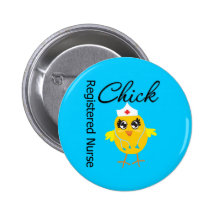 Registered Nurse Chick v1 Pins