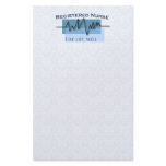 "Registered Nurse - Live Life Well" Custom Stationery