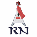 Registered Nurse Logo embroidered shirts