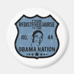 Registered Nurse Obama Nation Fridge Magnets