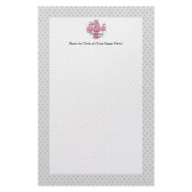 Registered Nurse, Pink Cross Swirls