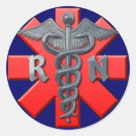 Registered Nurse Symbol Sticker