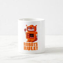 Règle de robots mug