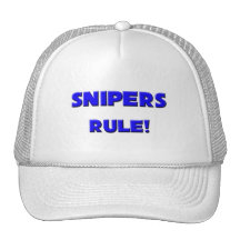 Règle de tireurs isolés ! casquette de camionneur