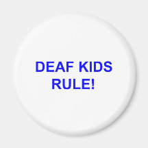 RÈGLE SOURDE D'ENFANT MAGNETS