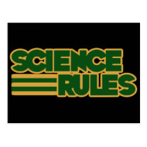 Règles de la Science cartes postales