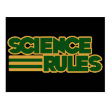 Règles de la Science Carte Postale