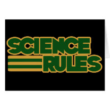 Règles de la Science Cartes De Vœux
