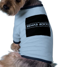 rehab rocks doggie tee shirt