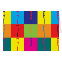 Rehabilitation Pop Art Card