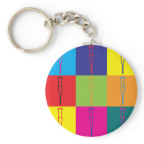Rehabilitation Pop Art Keychains