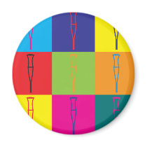 Rehabilitation Pop Art Refrigerator Magnet