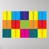 Rehabilitation Pop Art Posters
