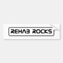 Rehabilitation - Rehab Rocks Bumper Sticker
