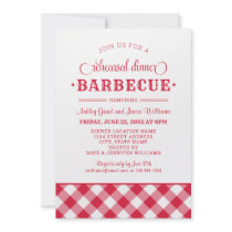 Rehearsal Dinner Invitation | Casual Barbecue