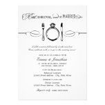 Rehearsal Dinner Invite | Eat Drink and be Married