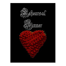 Rehearsal  Dinner Postcards