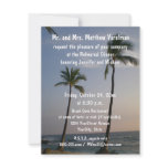 Rehearsal Dinner Sunset with Trade Winds invitations