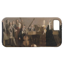 Rehearsal of an Opera, c.1709 (oil on canvas) iPhone 5 Cover