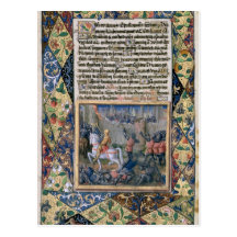 Rehoboam waging war against Jeroboam Post Cards