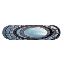 Reichstag / Bundestag,Roof, Berlin, Blue Tint Mute Skate Decks
