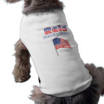 Reid for Congress Patriotic American Flag Dog Tshirt