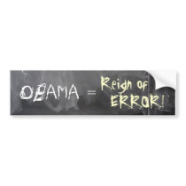 Reign of Error Bumper Sticker