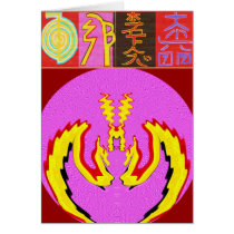 Reiki Distance Healing Greeting Cards