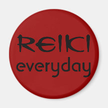 Reiki, everyday fridge magnets