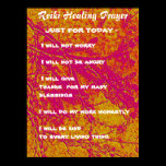 REIKI HEALING PRAYER SCRIPT posters