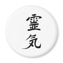 reiki fridge magnet
