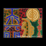 REIKI Main Healing Symbols postcards