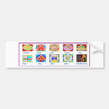 Reiki Master Tools - Symbols n Giveaways Bumper Sticker