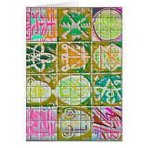 REIKI Vintage Art Card