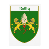 Reilly Coat of Arms Postcard
