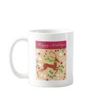 Reindeer A Coffee Mug