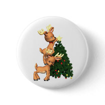 Reindeer Button