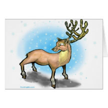 Reindeer Card