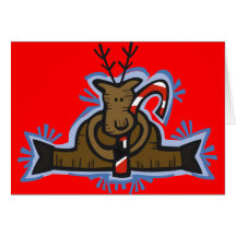 REINDEER CARDS