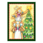 Reindeer Christmas Party Invitation
