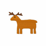 Reindeer  Embroidered T-Shirt