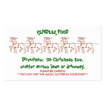REINDEER FOOD - Customized 2