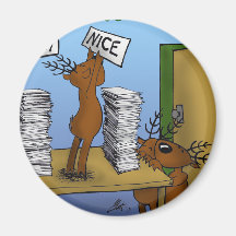 reindeer games 3 fridge magnet