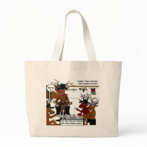 Reindeer Games Funny Christmas Gifts & Tees Canvas Bags