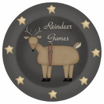 Reindeer Games Ornament Cut Out