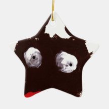 reindeer gear christmas ornament