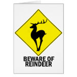 Reindeer Greeting Card