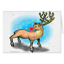 Reindeer Greeting Cards